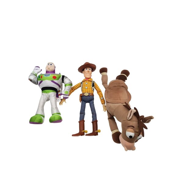 Pixar | Toys | Disney Pixar Toy Story Buzz Lightyear Woody Bullseye ...